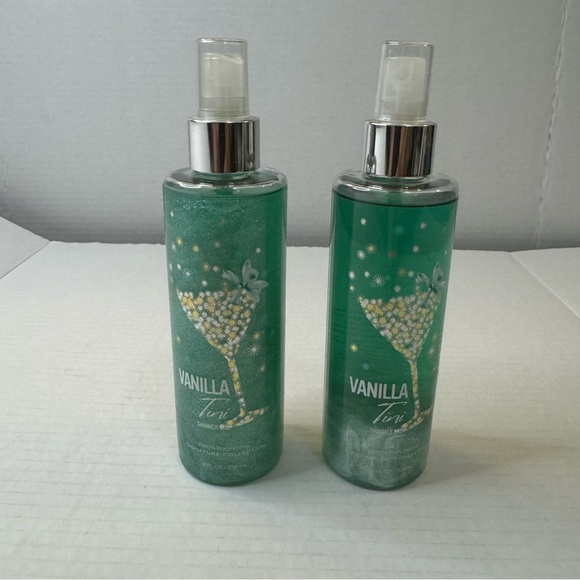 Bath & Body Works Shimmer Mist 8 oz Vanilla Tini & Body Lotion - Picture 2 of 6